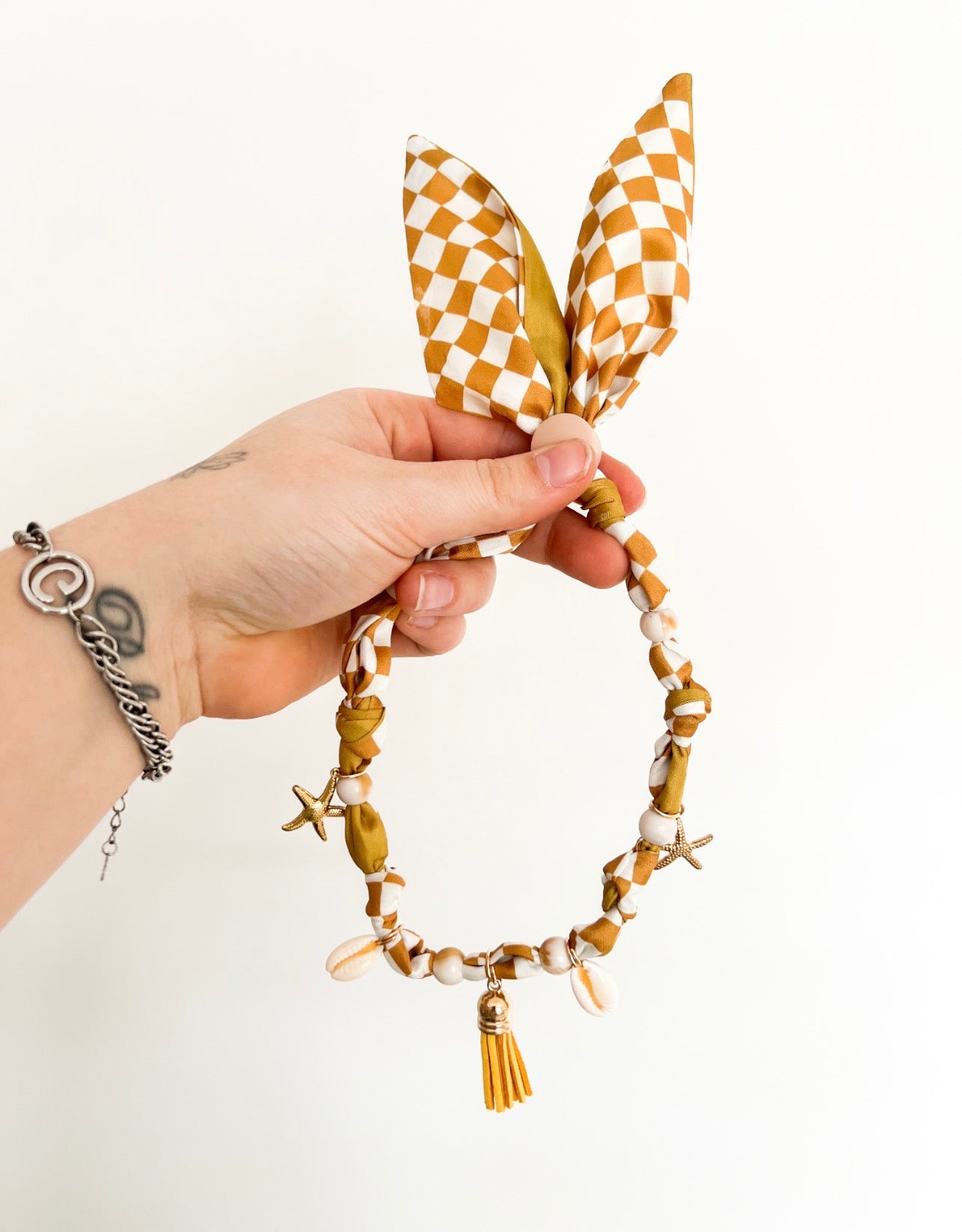 Sjaal bedel ketting